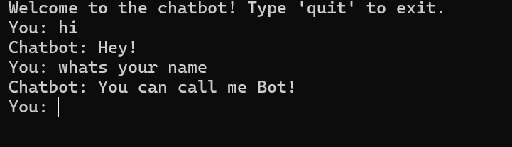 Basic Chat Bot